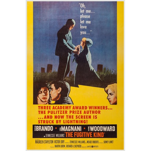 The Fugitive Kind U Canvas Art - (11 x 17)