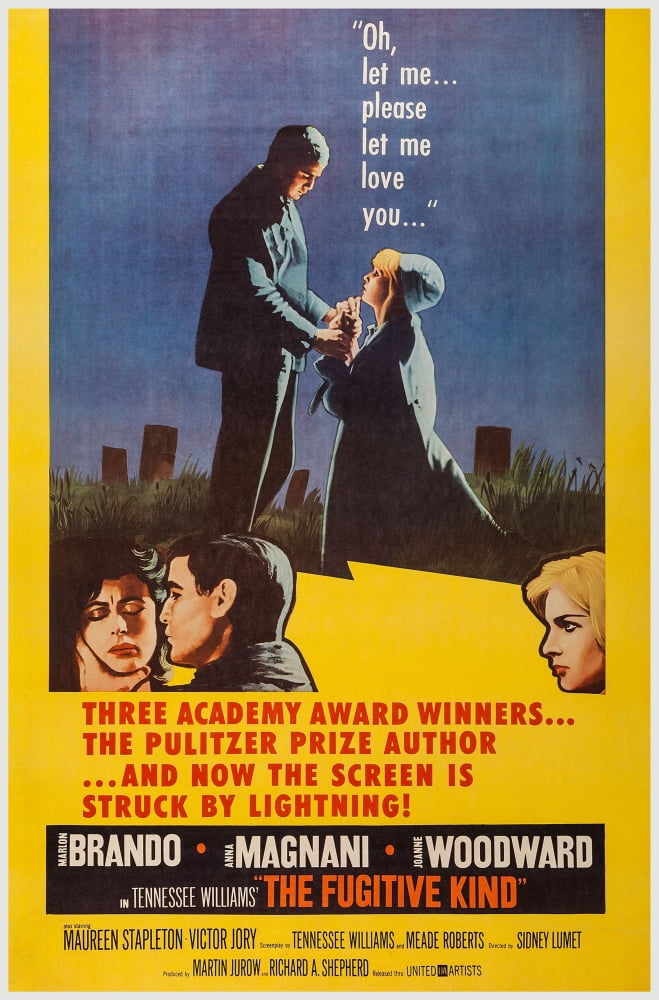 The Fugitive Kind U Canvas Art - (24 x 36)