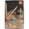 thumbnail image 1 of The Fukagawa Timberyard by Ando Hiroshige Wall Poster, 14.725" x 22.375" Framed, 1 of 6