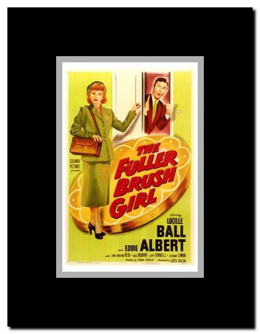 The Fuller Brush Girl Framed Movie Poster