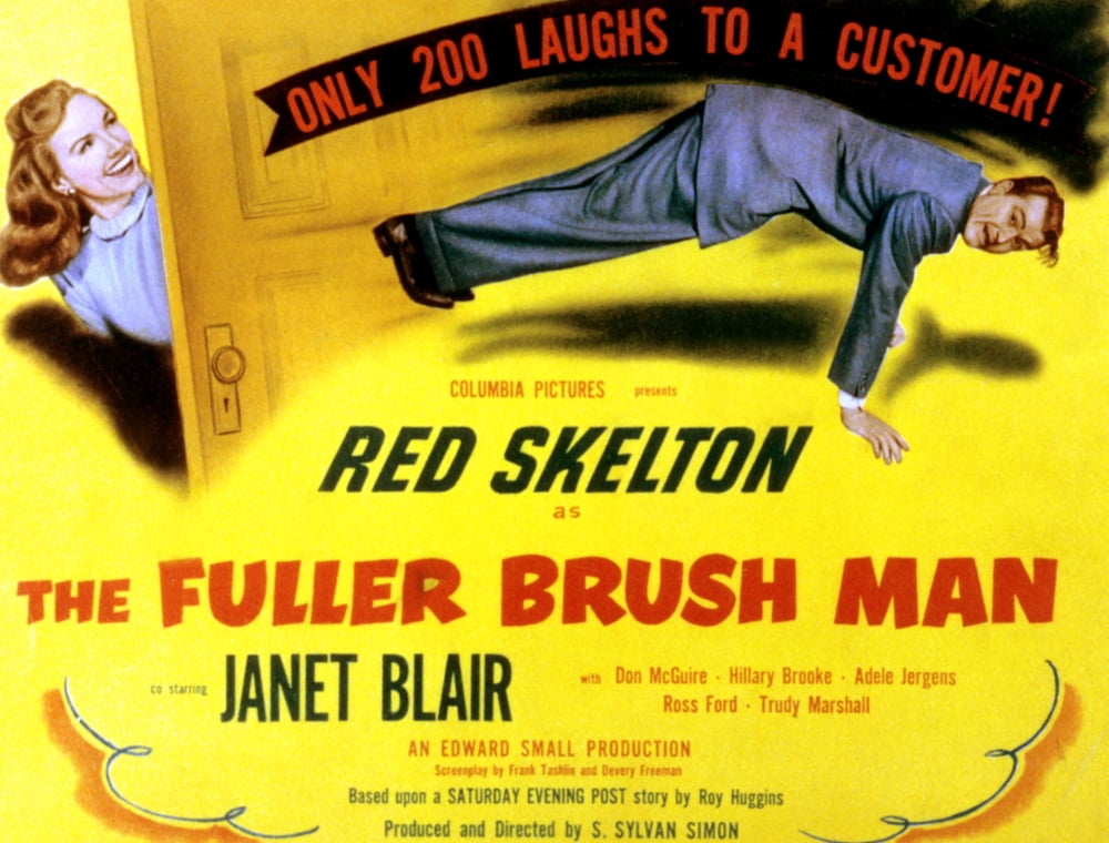 The Fuller Brush Man Canvas Art - (28 x 22)