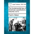thumbnail image 1 of The Fundamental Law of American Constitutions. Volume 3 of 3 (Paperback), 1 of 1