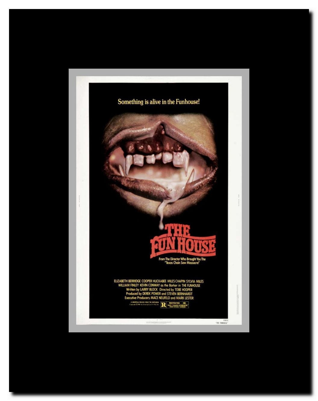 The Funhouse Framed Movie Poster