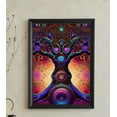 thumbnail image 1 of The Funky Forest - Psychedelic Tree Canvas Wall Art, 1 of 2