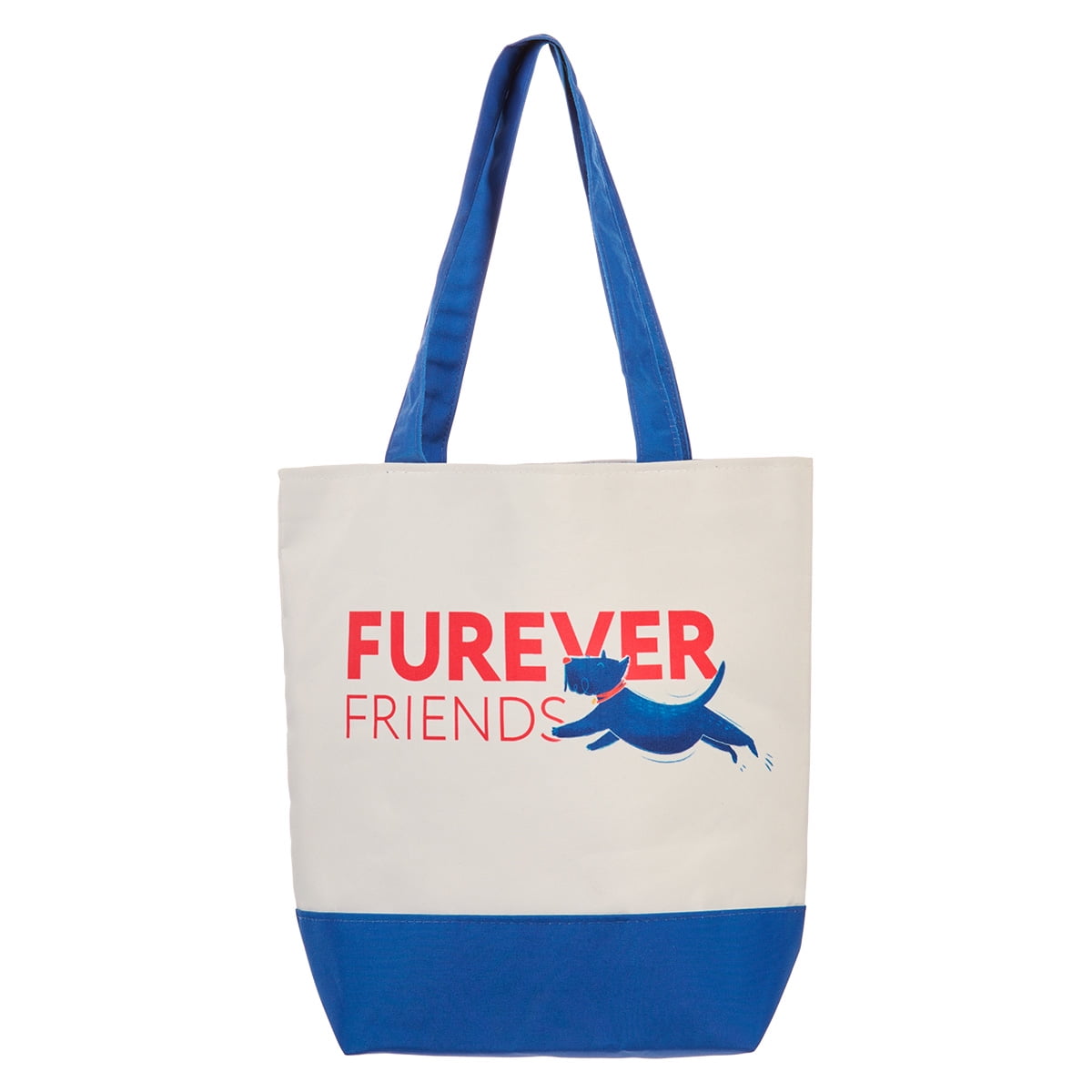 The Fur Side Dog Mom Tote Bag Animal Dog Lover Gift Women Furever Friends Blue White Lined Canvas Shoulder Handbag Heavy Duty Reusable Multipurpose B 544965cf c589 401c 9733 1f1dafef2a1b.295fb9fceb342d8ec672c758c9f8c500