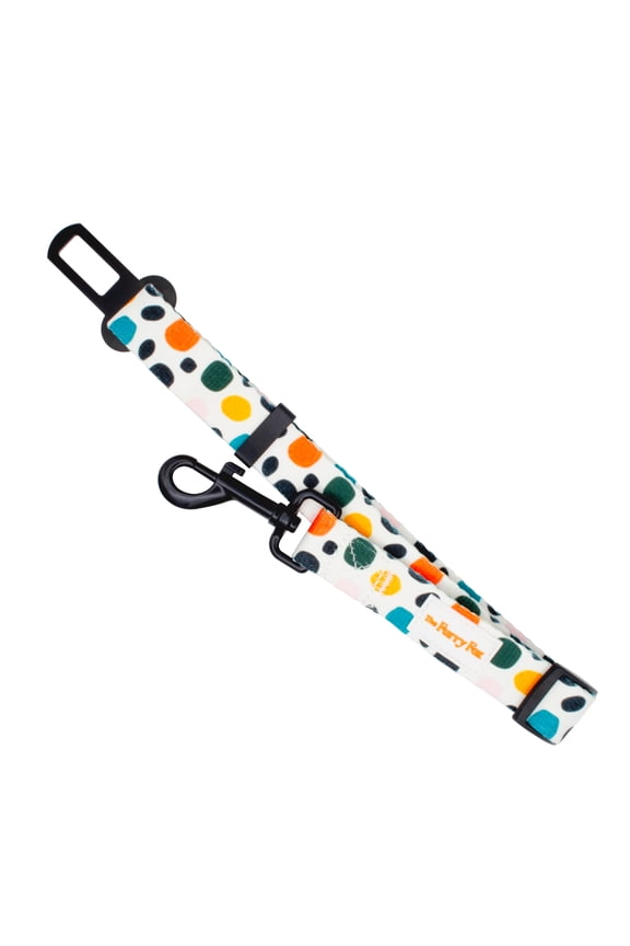 - Colorful dotted safe seat belts