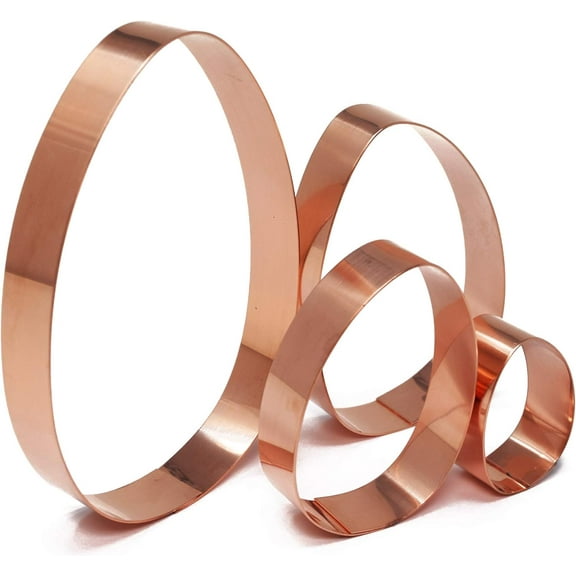 The Fussy Pup Easter Egg Cookie Cutter Set 5, 4, 3, 2 Inches, Handmade in the USA