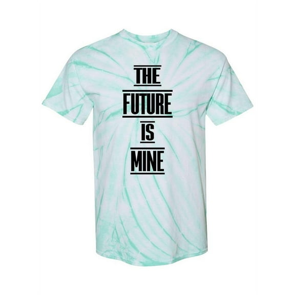 The Future Is Mine Tie-Dye Cyclone Men -Smartprints Designs, Male XX-Large