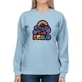 thumbnail image 1 of The Future Is Proud. Sweatshirt Women -Smartprints Designs, Female 5X-Large, 1 of 4
