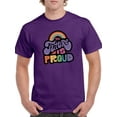 thumbnail image 1 of The Future Is Proud T-Shirt Men -Smartprints Designs, Male XX-Large, 1 of 4