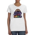 thumbnail image 1 of The Future Is Proud T-Shirt Women -Smartprints Designs, Female Small, 1 of 4