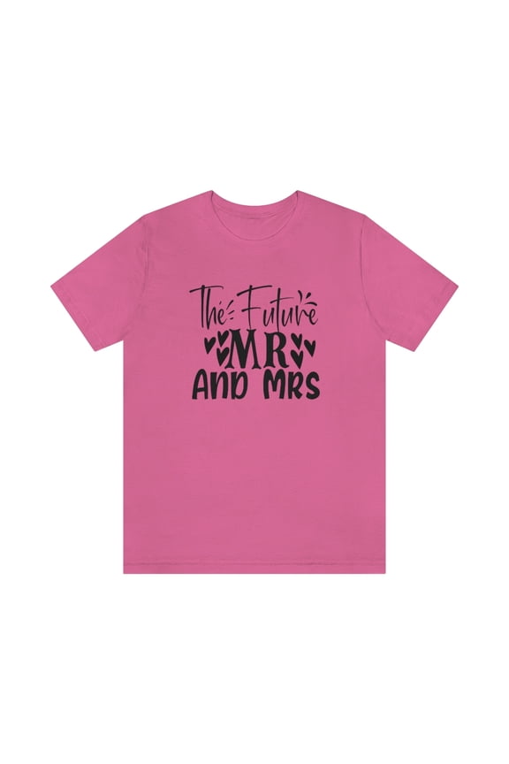 The Future Mr and Mrs. Unisex Jersey Short Sleeve wedding Tee