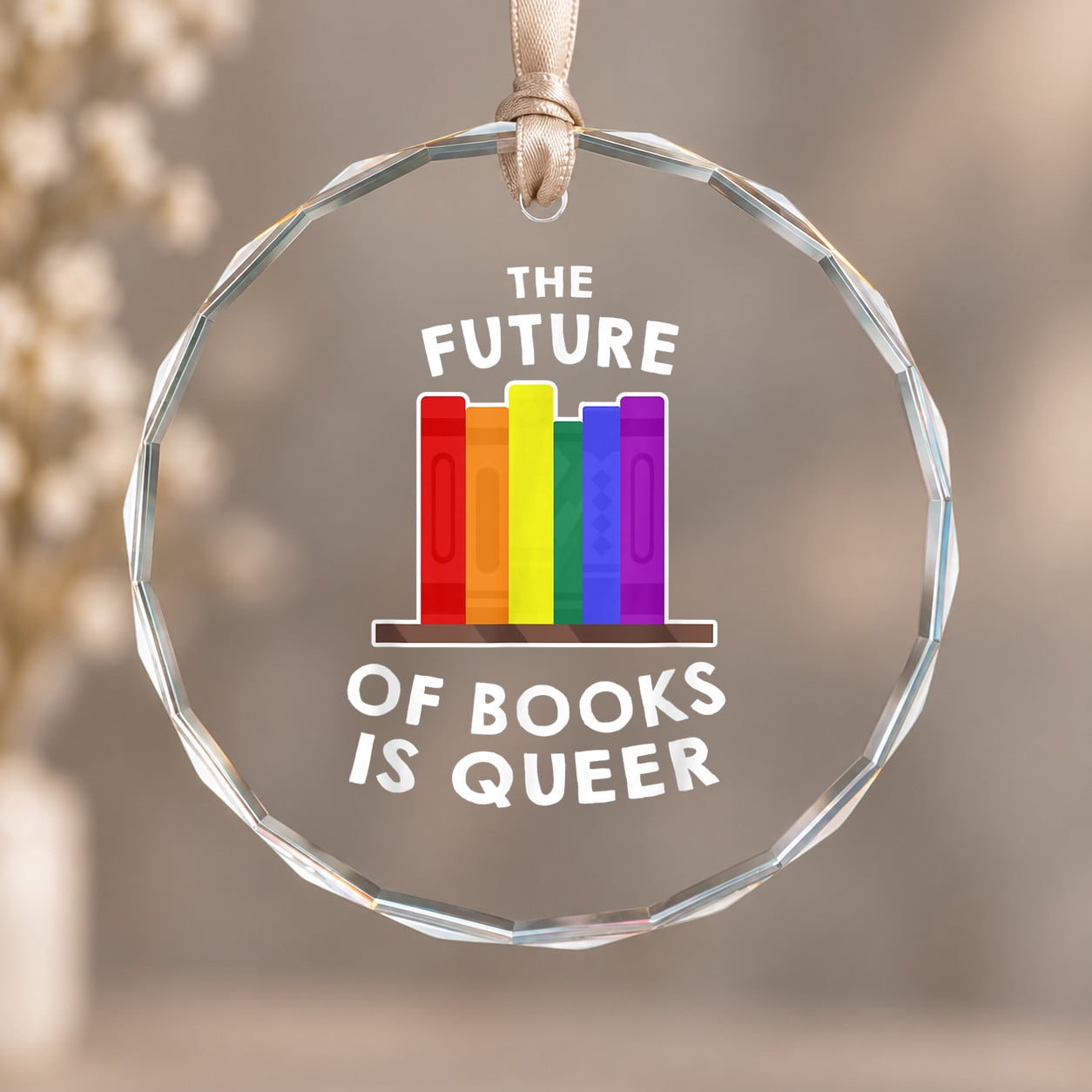Future Slippers The Future Of Books Is Novel Writer Author Ornament, Keepsake Decor ...