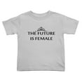 thumbnail image 1 of The Future is Female Funny Toddler T-Shirts for Boys Girls (Gray, 5/6T), 1 of 5