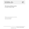 thumbnail image 1 of The Future of Water Quality in Coeur d'Alene Lake, (Paperback), 1 of 1
