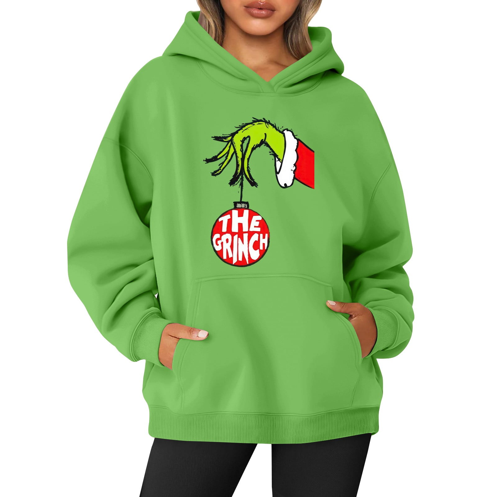 The G.rinch Graphic Hoodies for Teen Girls Green Pullover Sweatshirts Cool Novelty Hoodiess Pullover Tops Green Christmas Grinchxmas Hoodie Preppy Clothes Christmas Gifts Green XXL Walmart