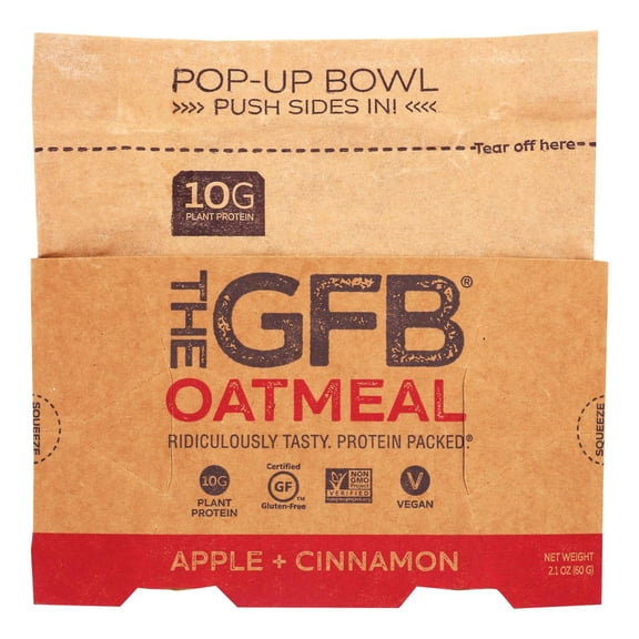 The GFB Cereal Hot Apple Cinnamon 2.1 oz (Pack Of 18)