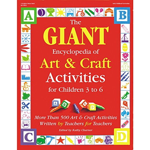 Pre-Owned The Giant Encyclopedia of Arts & Craft Activities: Over 500 Art and Craft Activities Created by Teachers for Teachers (Paperback) 0876592094 9780876592090