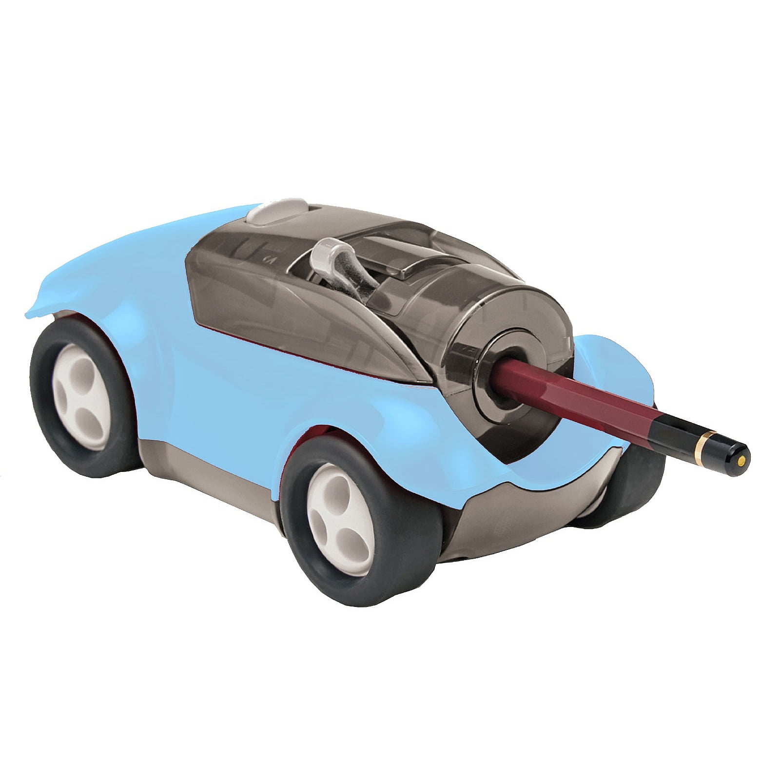 The GO  Racecar Pencil Sharpener - Blue - by ITOYA