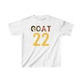 thumbnail image 1 of The GOAT 22 Caitlin Clark 22 Energy women's basketball Kids Cotton Tee, 1 of 2