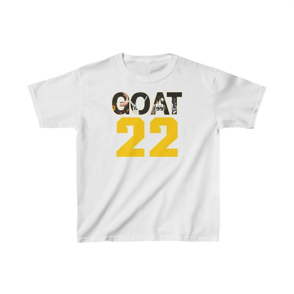 The GOAT 22 Caitlin Clark 22 Energy women's basketball Kids Cotton Tee