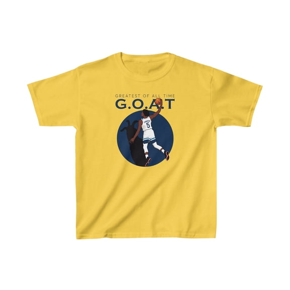The GOAT Ants Edwards Minnesota back for basketball fans Kids Cotton Tee