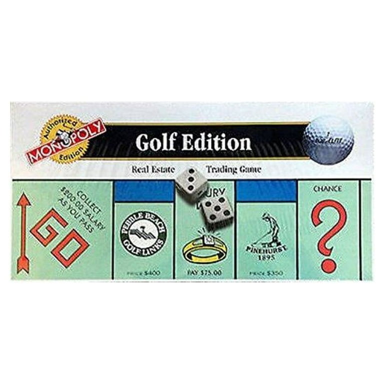 The GOLF EDITION of the MONOPOLY Game - Walmart.com