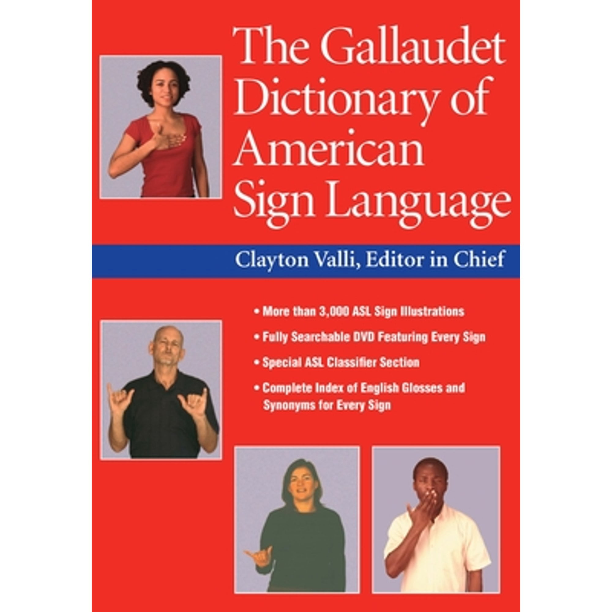 Pre-Owned The Gallaudet Dictionary of American Sign Language (Paperback) 9781563682827 - Walmart.com