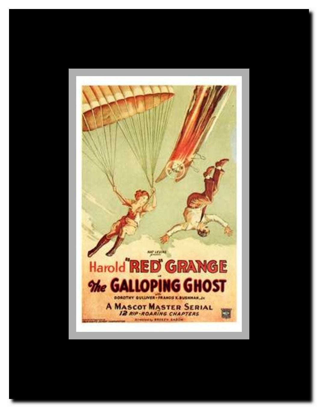The Galloping Ghost Framed Movie Poster