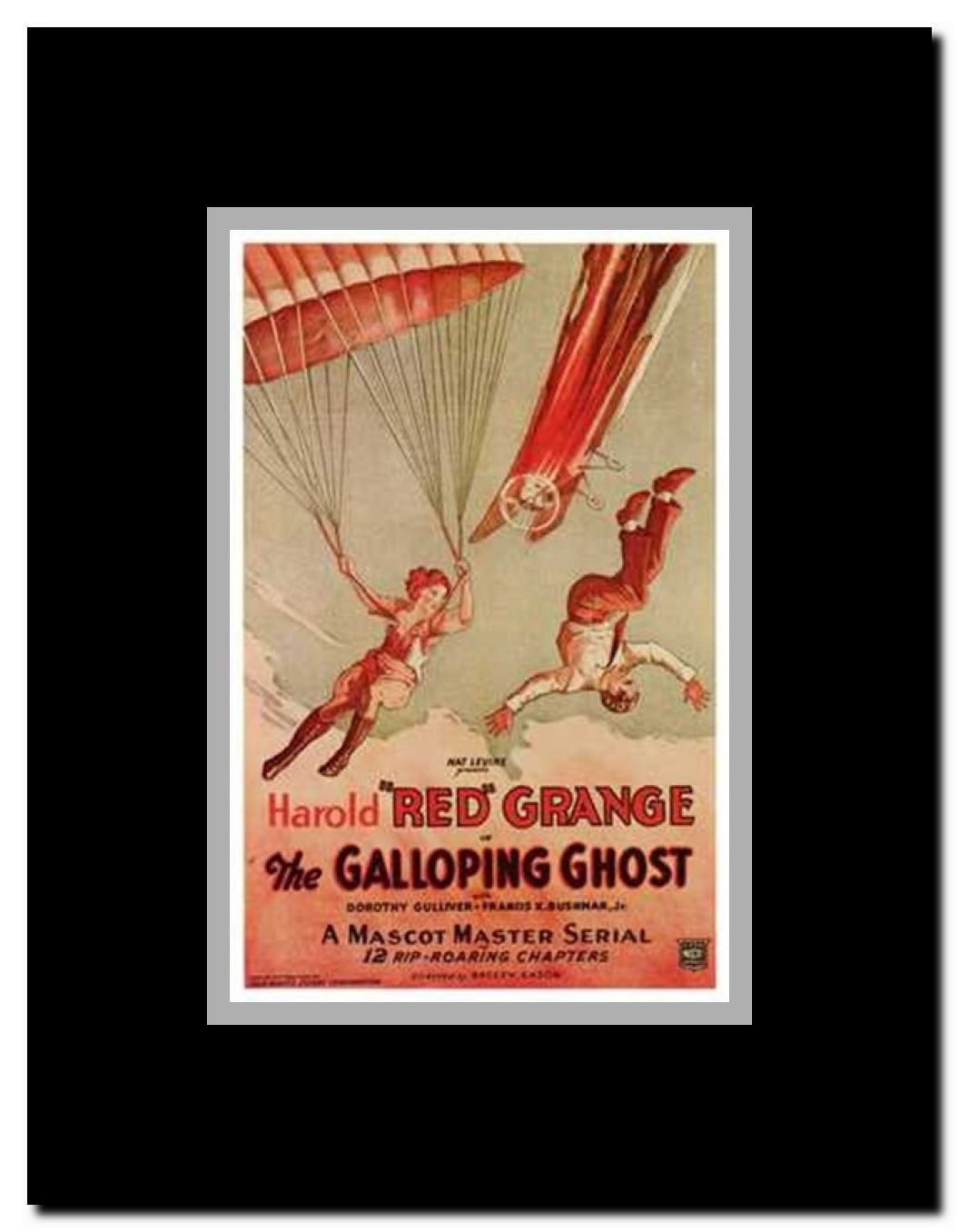 The Galloping Ghost Framed Movie Poster