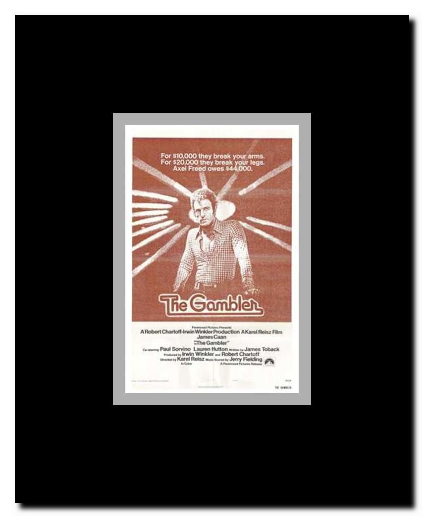 The Gambler Framed Movie Poster