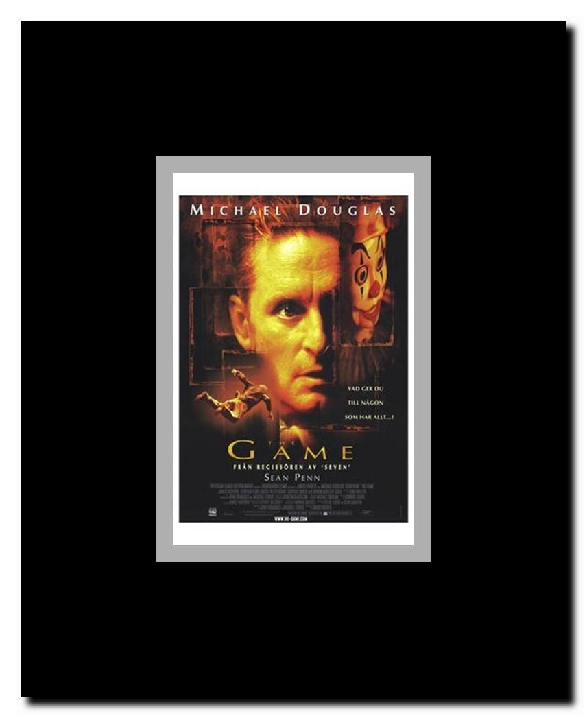 The Game Framed Movie Poster