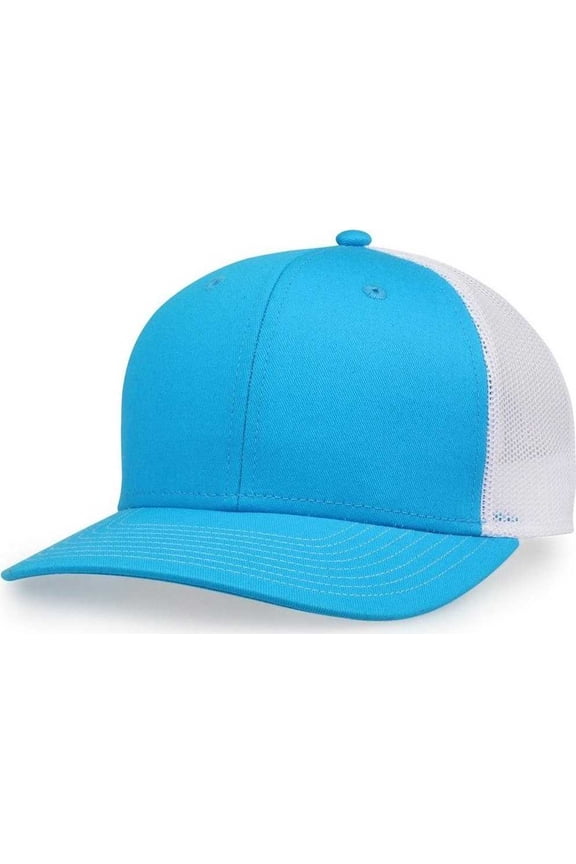 GB452E Everyday Trucker Cap - Aqua White