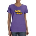 thumbnail image 1 of The Game Is Not Over Retro Shaped T-Shirt Women -Image by Shutterstock, Female Small, 1 of 4