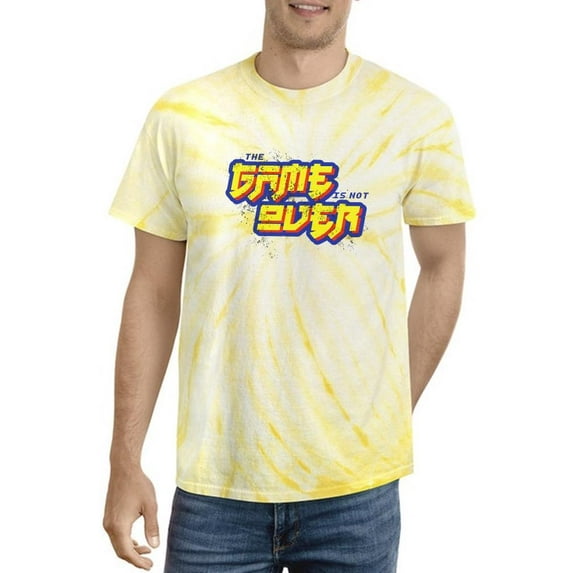 The Game Is Not Over Retro Tie Dye Cyclone Men -Image by Shutterstock, Male x-Large