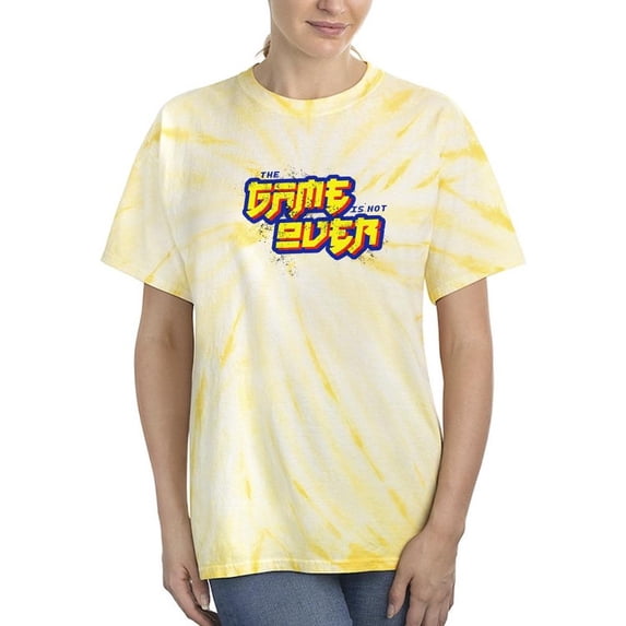The Game Is Not Over Retro Tie Dye Cyclone Women -Image by Shutterstock, Female Large