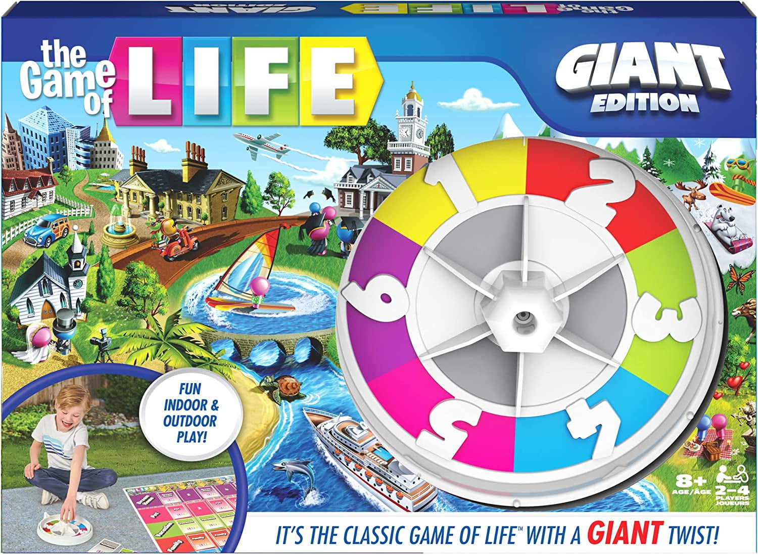  Hasbro Gaming The Game of Life Board Game, Family