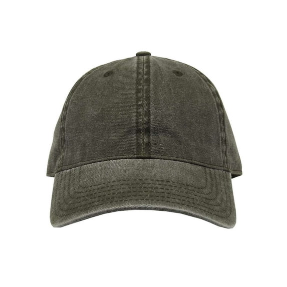 The Game Pigment-Dyed Cap, Army Green - Adjustable