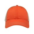 thumbnail image 1 of The Game - Soft Trucker Cap - GB880 - Orange/ Khaki - Size: Adjustable, 1 of 3