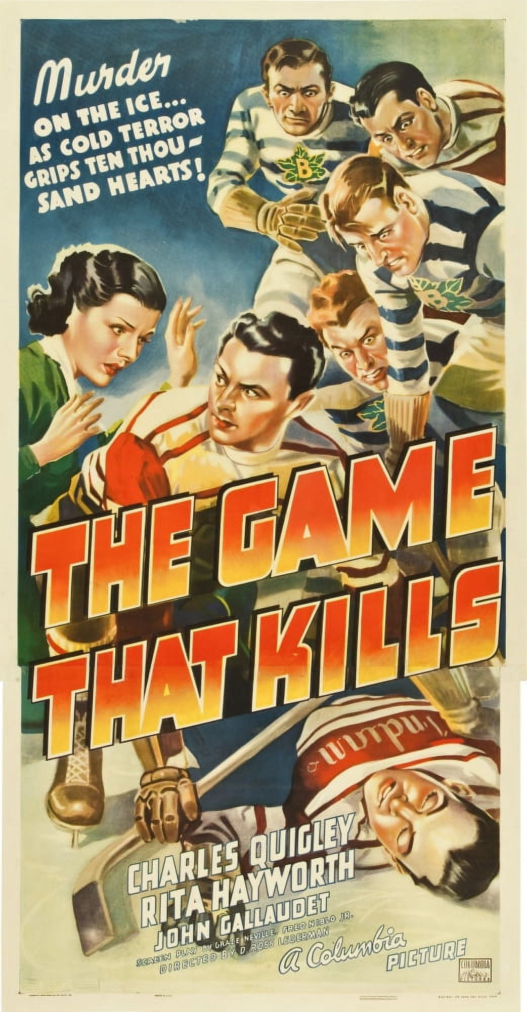 The Game That Kills Canvas Art -  (11 x 17)