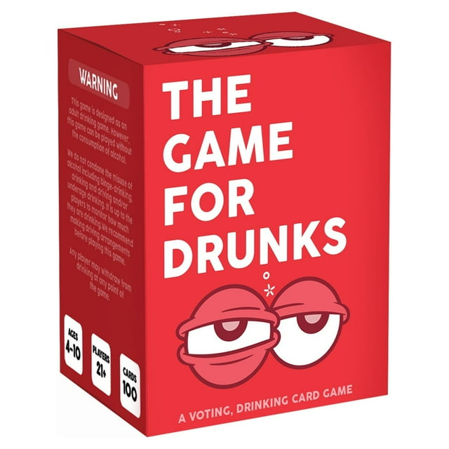 Fun Adult Party Game The Game for Drunks 100 Command Card Set with Dare Night Shots