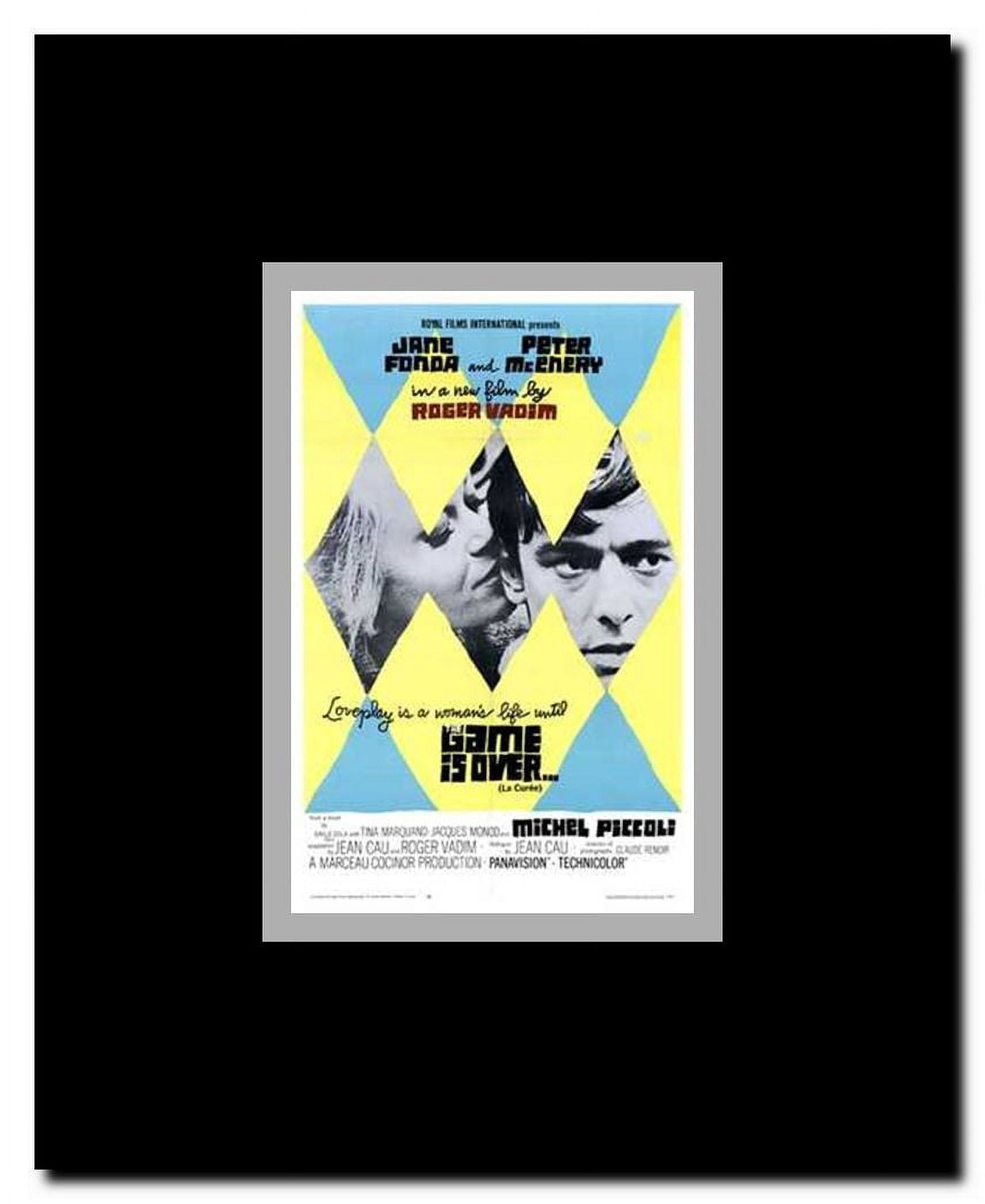 The Game is Over Framed Movie Poster