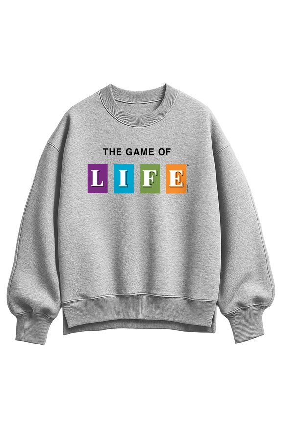 - Logo Oversized Fleece Crew Sweatshirt
