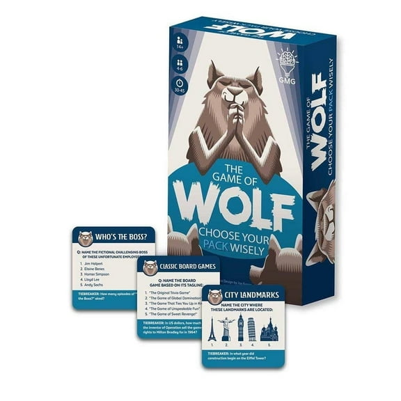 The Game of Wolf Board Game for Ages 14+, from Asmodee