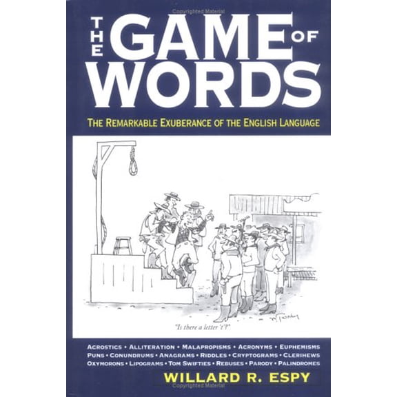 Pre-Owned Game of Words (Hardcover) 1579123244 9781579123246