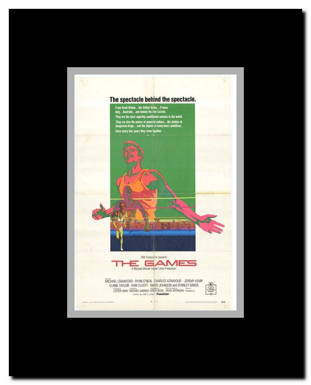 The Games Framed Movie Poster