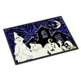 thumbnail image 1 of The Gang's All Here Ghosts Halloween Door Mat, 1 of 4