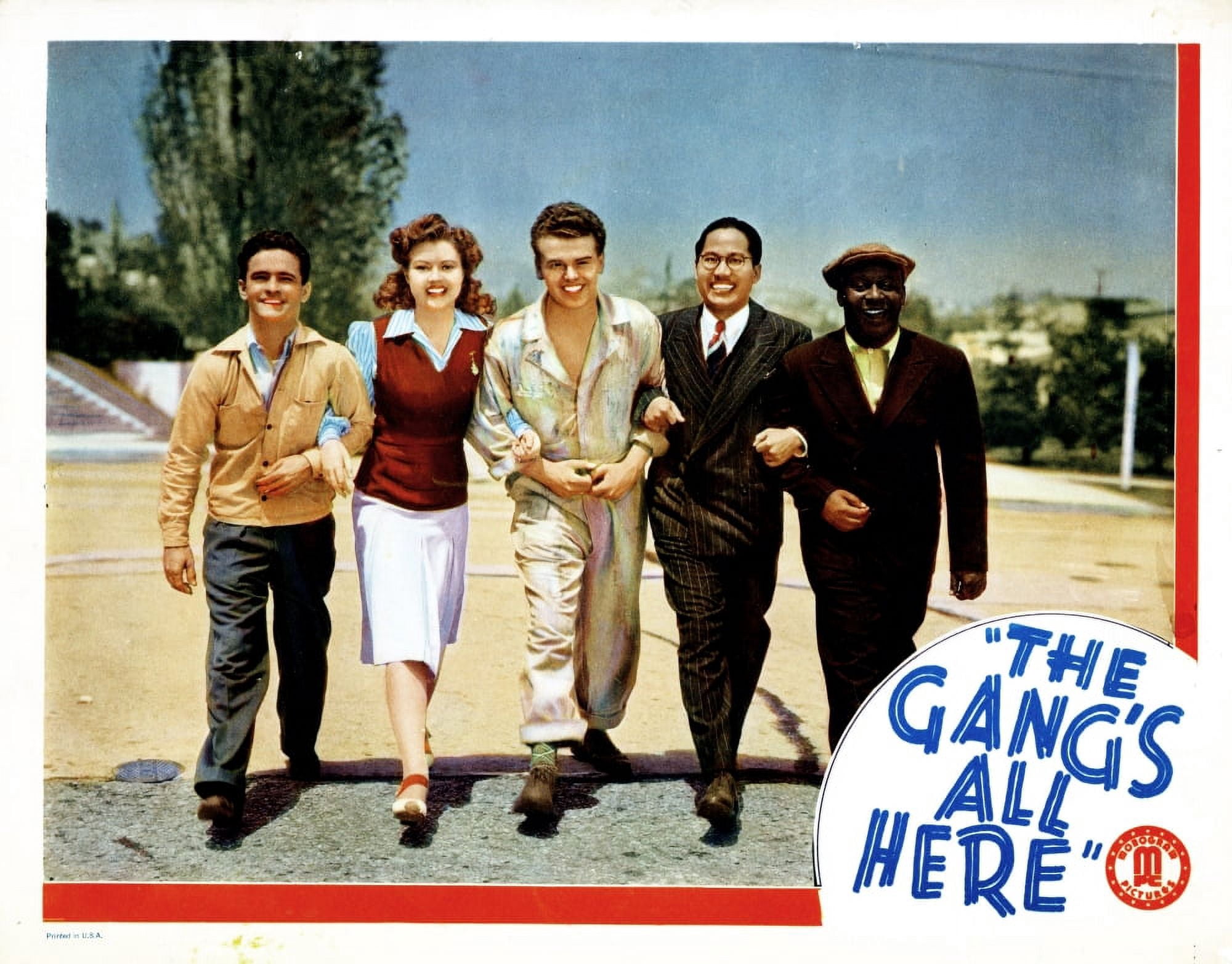 The GangS All Here Canvas Art -  (28 x 22)