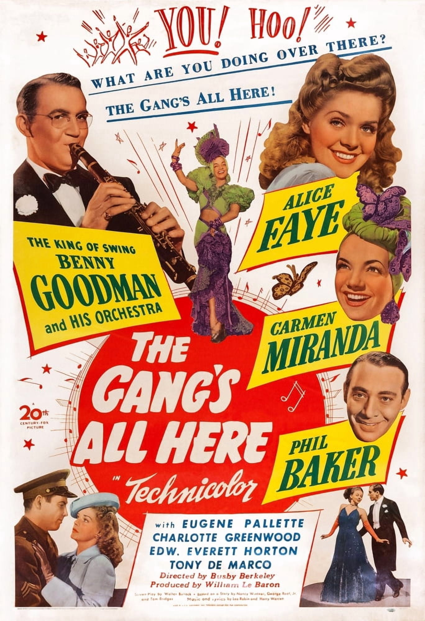 The GangS All Here U Canvas Art - (11 x 17)
