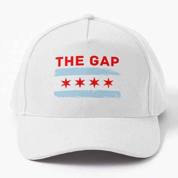 The Gap Chicago Illinois Baseball Hat, City Neighborhood Graphic Design, Classic Cap